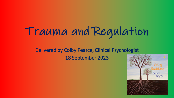 Trauma and Regulation title Image